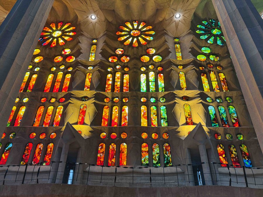 Sagrada Familia kolāža