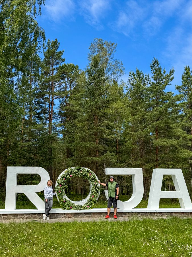 Rojas pilsētas zīme Līgo